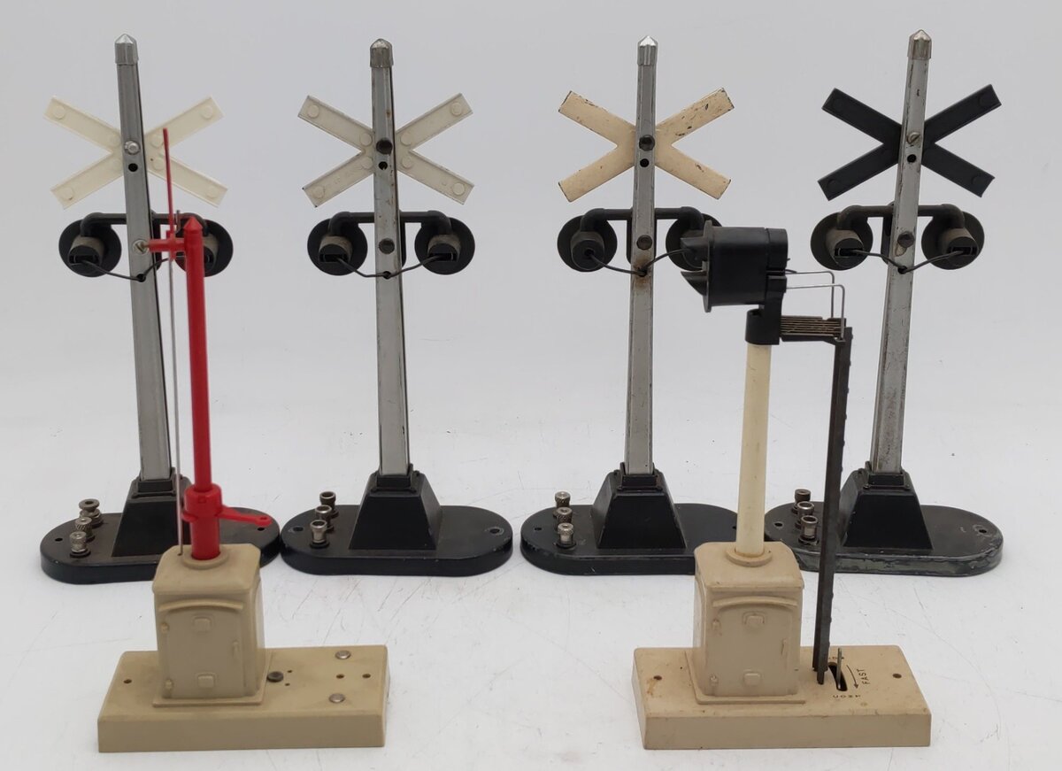 Lionel Vintage O Gauge Accessories #161,154,154,154,154,253 [6] VG