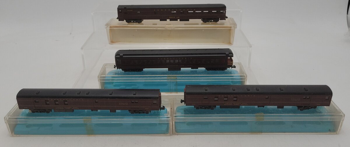 Atlas N Scale Assorted Passenger Cars: 6535, 3520 [4] EX/Box