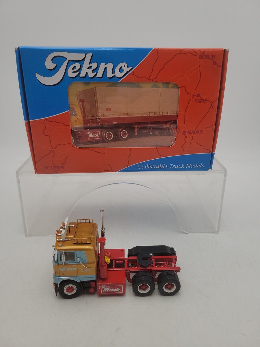 Tekno 71566 1:50 Scale Mack F700 (6 x 4) Solo Tractor Unit "Dan-Orient Express" EX/Box