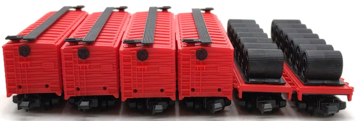 Model Power Assorted N Scale Freight Cars: 3090, 4041 [6] LN/Box