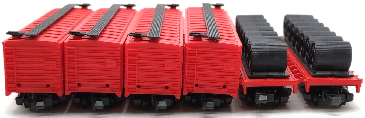 Model Power Assorted N Scale Freight Cars: 3090, 4041 [6] LN/Box