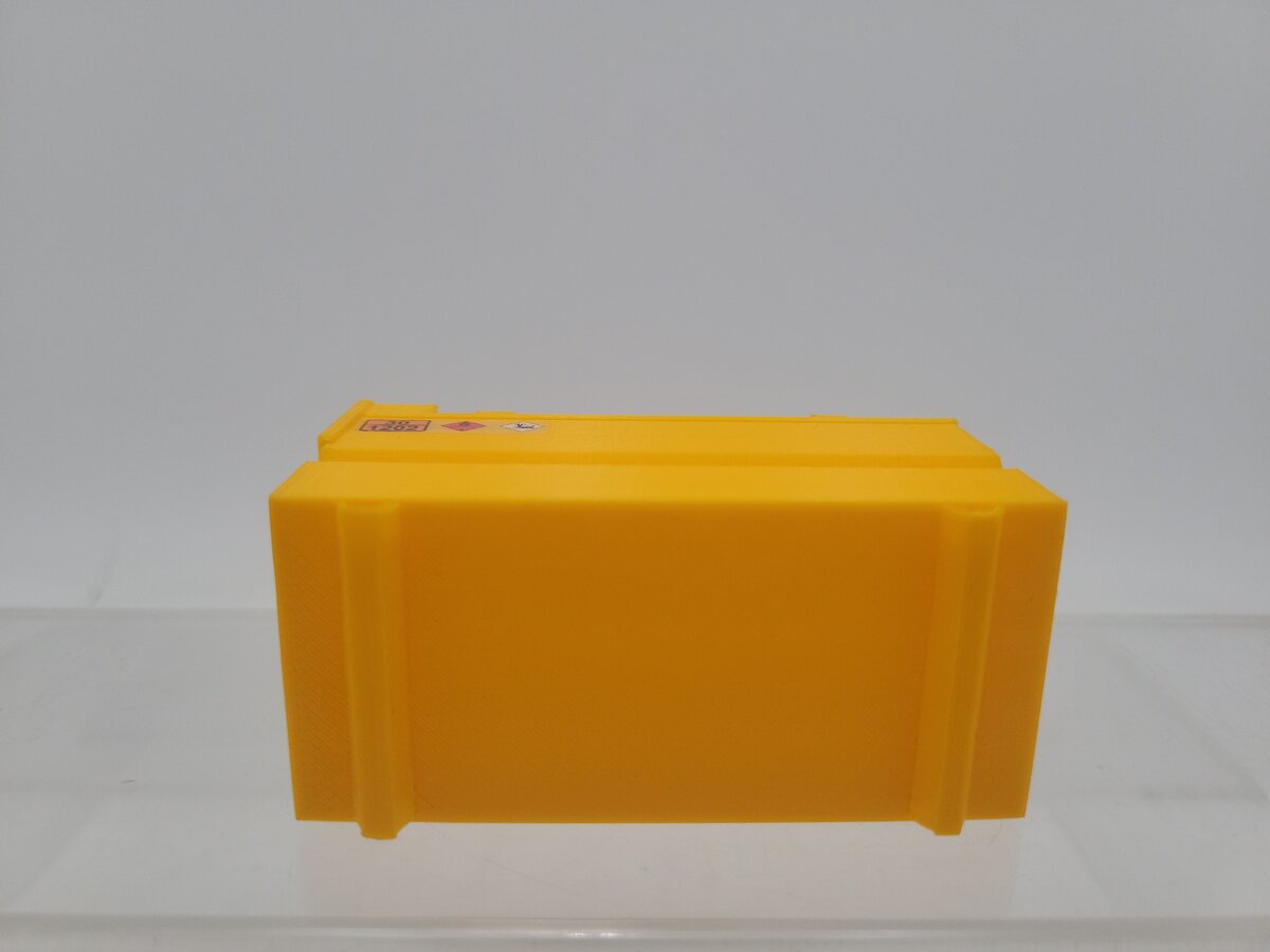 MSM 5436-01 1:50 Scale Yellow 8,000-Liter Construction Site Plastic Tank EX