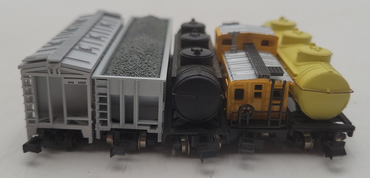 Atlas & Bachmann N Scale Assorted Freight Cars [5] VG/Box