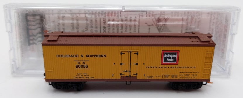 Micro-Trains 04900370 N Colorado & Southern 40' Double Sheathed Reefer #50055 LN/Box