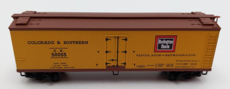Micro-Trains 04900370 N Colorado & Southern 40' Double Sheathed Reefer #50055 LN/Box