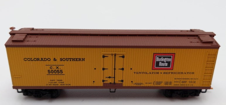 Micro-Trains 04900370 N Colorado & Southern 40' Double Sheathed Reefer #50055 LN/Box