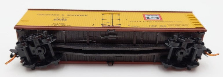 Micro-Trains 04900370 N Colorado & Southern 40' Double Sheathed Reefer #50055