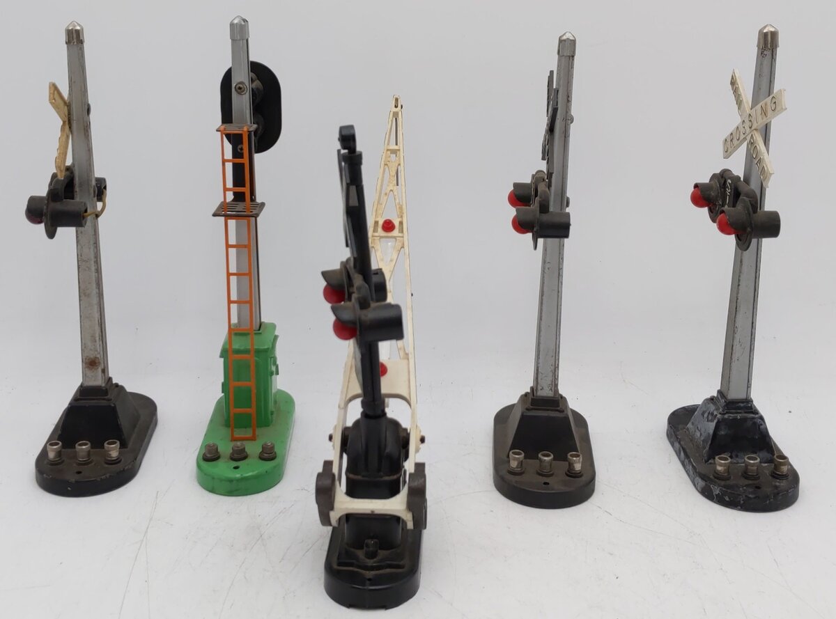 Lionel Vintage O Gauge Accessories #262,153,154,154,154 [5] VG