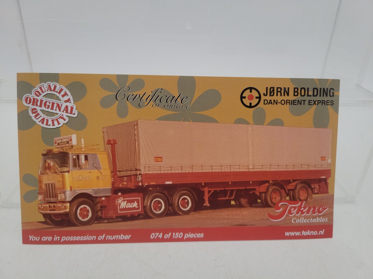 Tekno 71566 1:50 Scale Mack F700 (6 x 4) Solo Tractor Unit 
