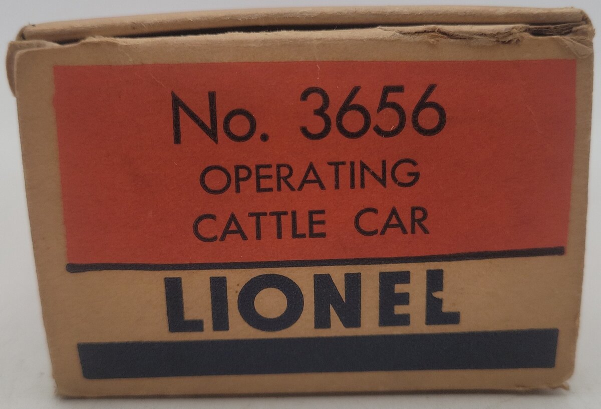 Lionel O Gauge Assorted Freight Cars #6017, #6142, #6560, #6142, #3656 VG/Box