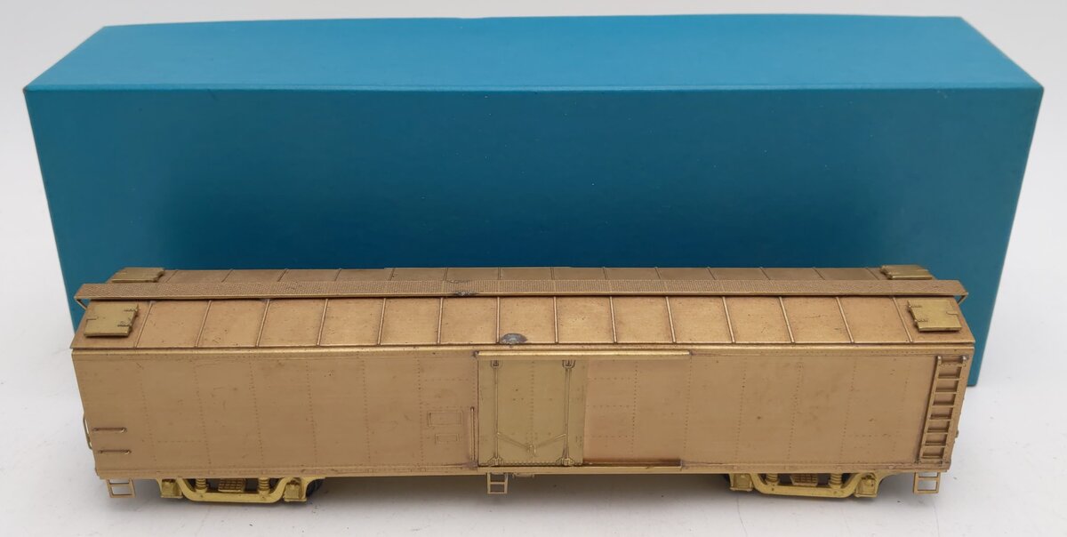 Lambert BRASS HO Scale REA Reefer Car EX/Box
