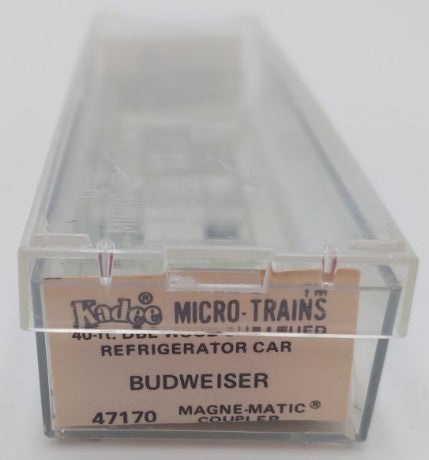 Micro-Trains 04700170 N Scale Budweiser 40' Double Sheathed Reefer #3579 LN/Box