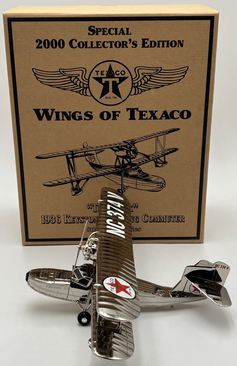 Ertl 19813 Wings of Texaco "The Duck" 1936 Keystone-Loening Commuter Coin Bank LN/Box