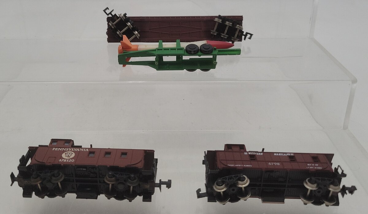 Atlas & Bachmann N Scale Assorted Freight Cars [3] EX/Box