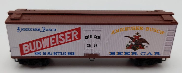 Micro-Trains 04700170 N Scale Budweiser 40' Double Sheathed Reefer #3576 LN/Box