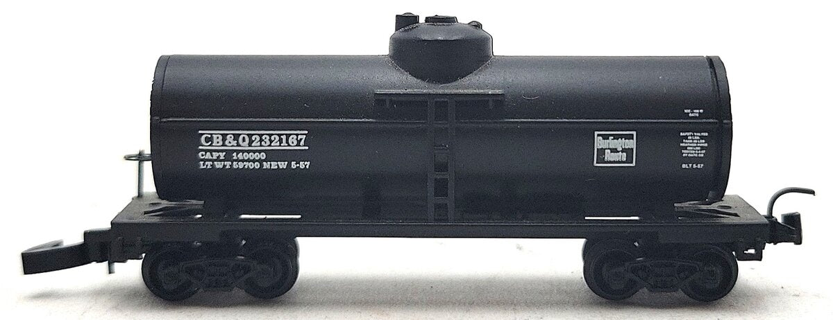 Micro-Trains 14407-2 Z Burlington Single Dome Tank Car #232176 EX/Box