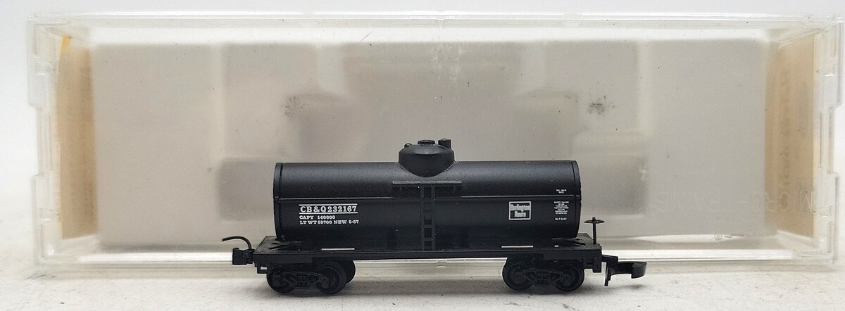 Micro-Trains 14407-2 Z Burlington Single Dome Tank Car #232176 EX/Box