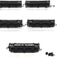 Model Power 3417 N Scale Tank Train 40' Triple Dome Tank Car #10450 (Set of 5) VG/Box