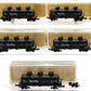 Model Power 3417 N Scale Tank Train 40' Triple Dome Tank Car #10450 (Set of 5) VG/Box