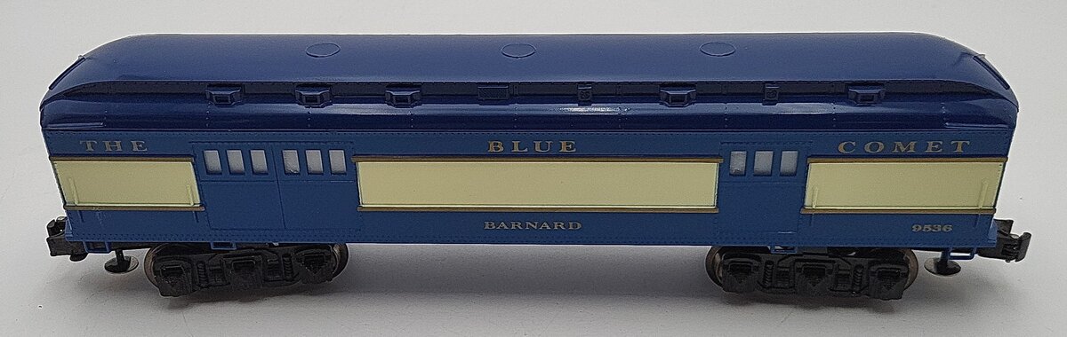 Lionel 6-9536 O Gauge Blue Comet "Barnard" Baggage Car EX/Box