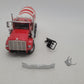 Custom Built 1:50 Scale Kenworth Cab & White/Red Cement Mixer Truck EX