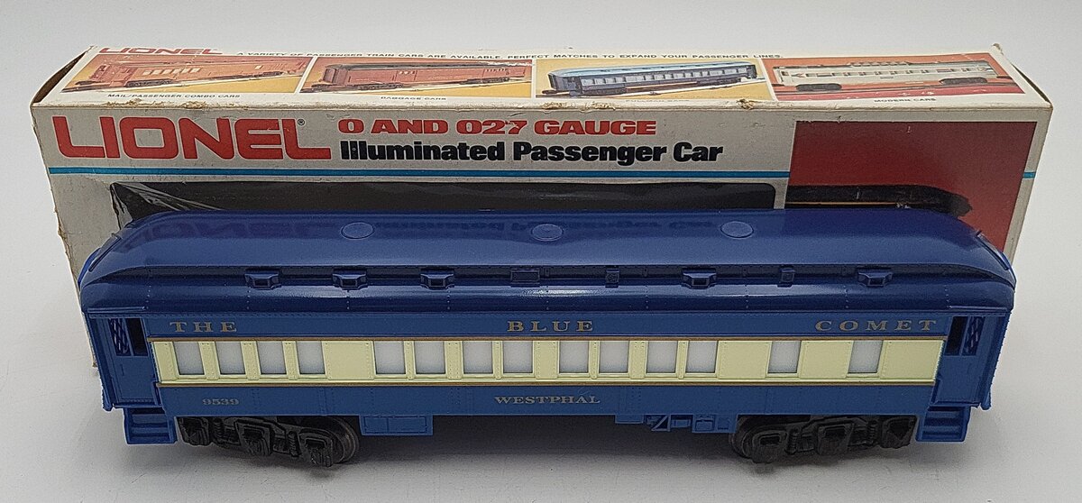 Lionel 6-9539 O Gauge The Blue Comet 