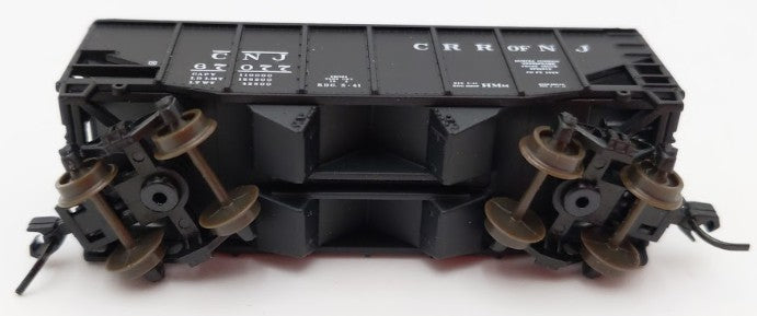 Atlas 41304 N Scale Central of New Jersey 55T Fishbelly Hopper Car #67077 LN/Box