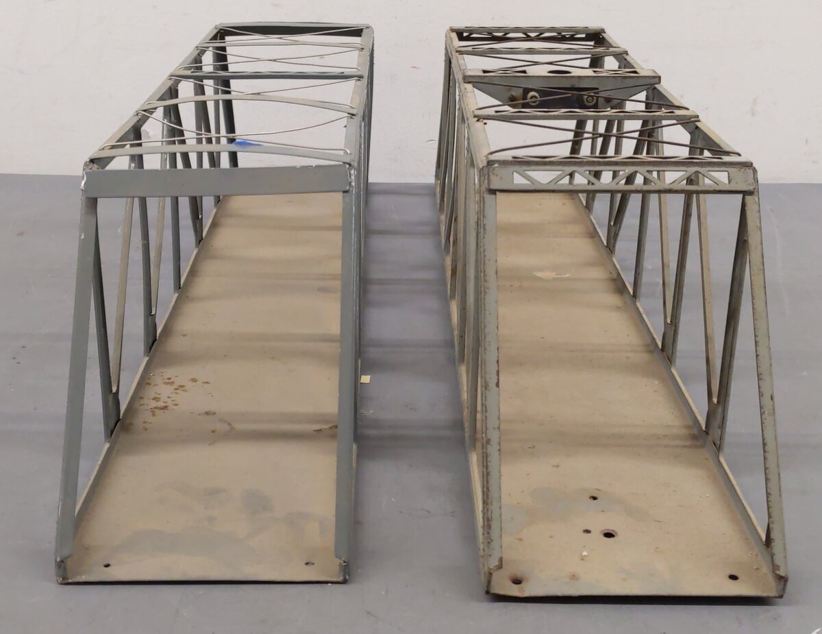Lionel Vintage O Gauge Metal Trestle Bridges: 315 & 316 [2] VG