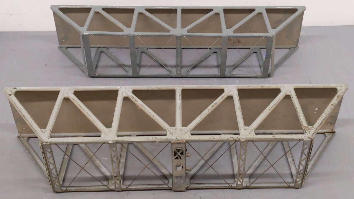 Lionel Vintage O Gauge Metal Trestle Bridges: 315 & 316 [2] VG
