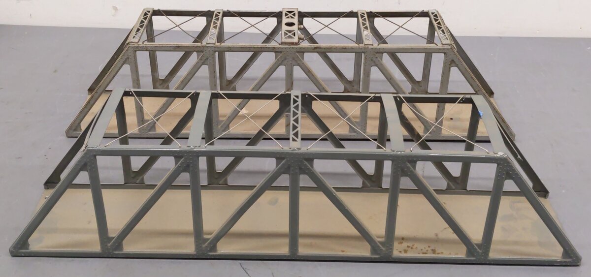Lionel Vintage O Gauge Metal Trestle Bridges: 315 & 316 [2] VG