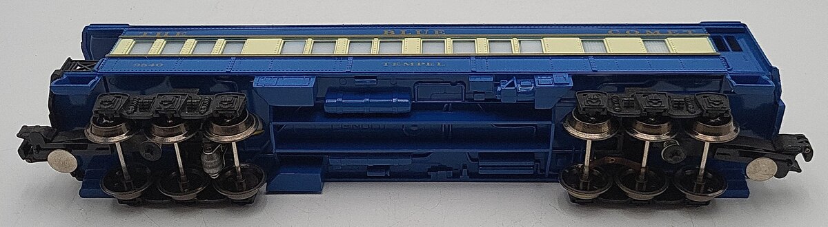 Lionel 6-9540 O Gauge Blue Comet "Tempel" Observation Car #9540 EX/Box