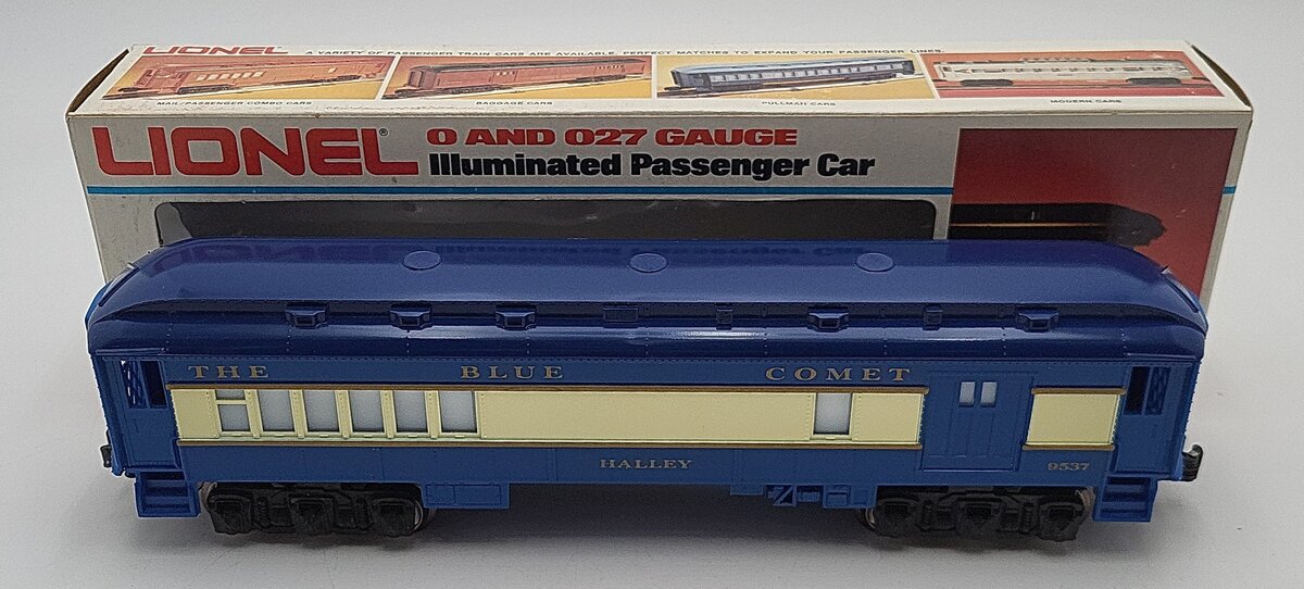 Lionel 6-9537 O Gauge Blue Comet "Halley" Combine Car EX/Box