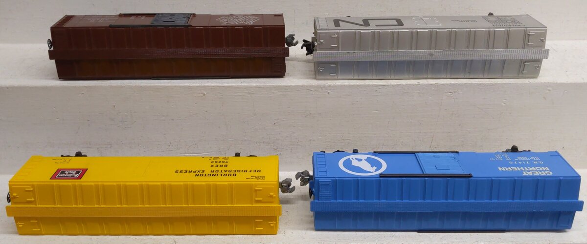 KMT Vintage O Boxcars: 76263, 71470, 205300, 30565 [4] VG