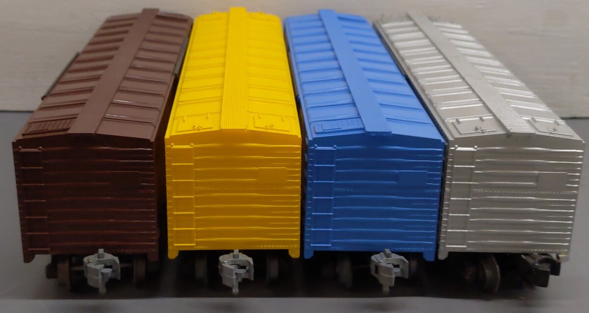 KMT Vintage O Boxcars: 76263, 71470, 205300, 30565 [4] VG