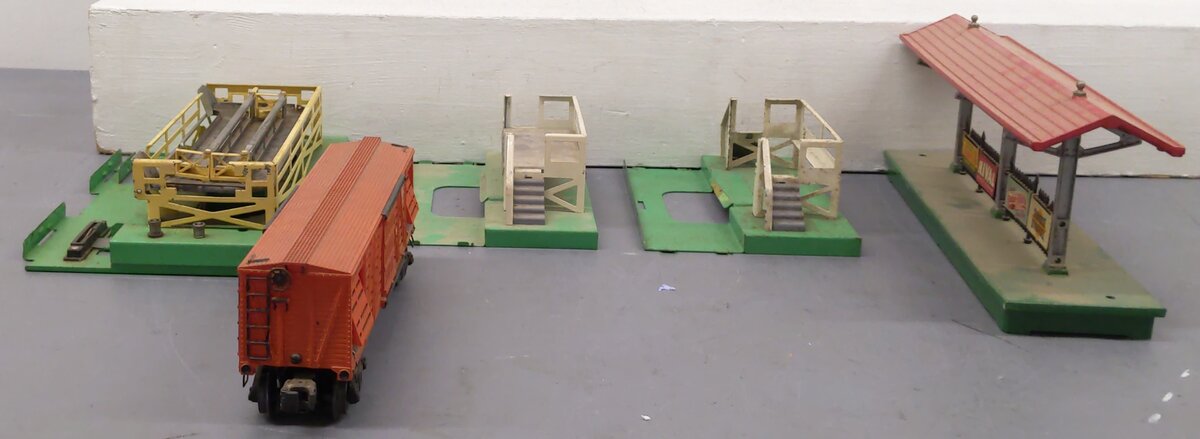 Lionel Vintage O Gauge Accessories 3656,156,3462P,3462P [4] VG