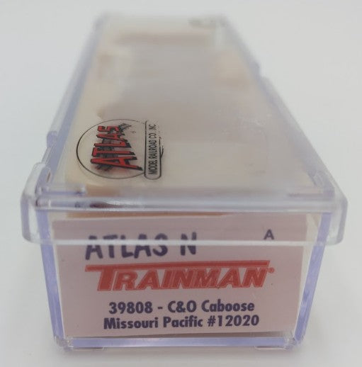 Atlas 39808 N Scale Missouri Pacific C&O Caboose #12020 EX/Box