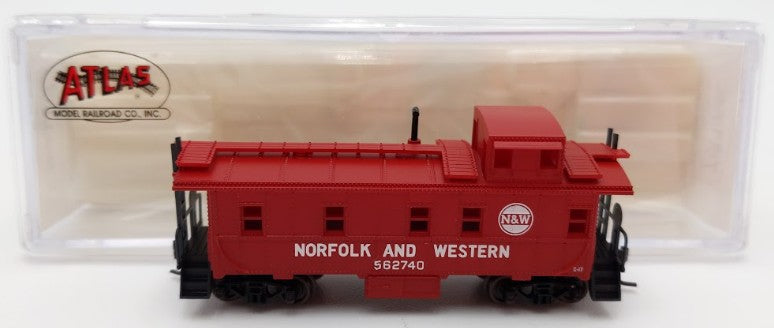 Atlas 35703 N Scale Norfolk & Western Cupola Caboose #562740 LN/Box