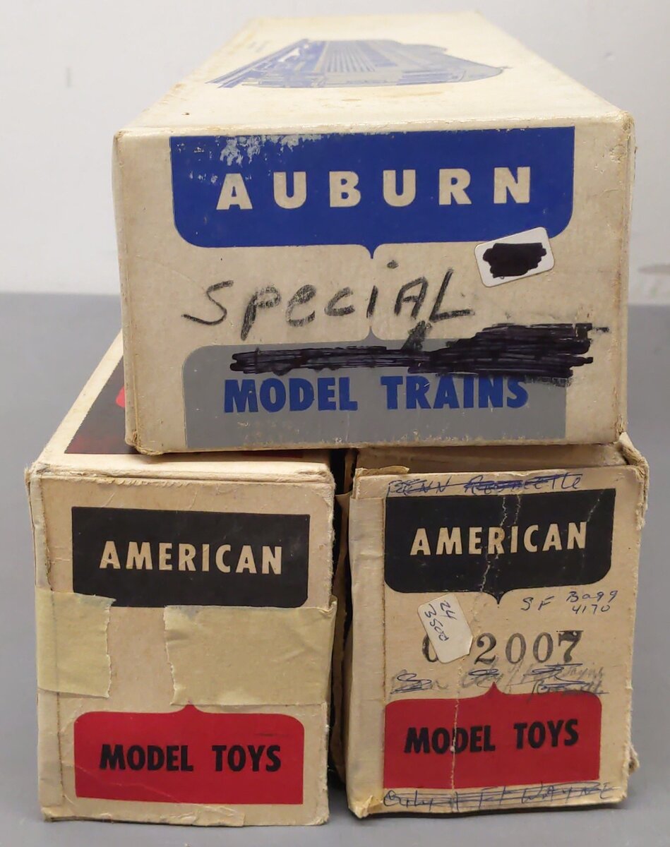 AMT Vintage O Santa Fe and Pennsylvania Passenger Cars: 5260, 4170, 3407 [3]