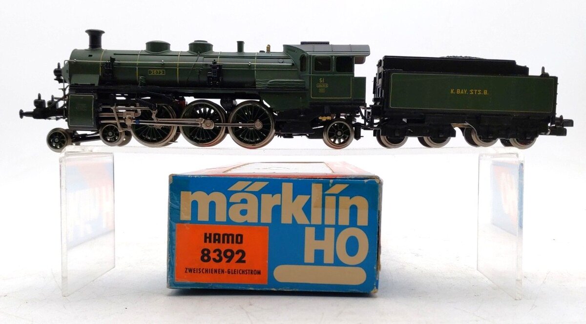 Marklin 8392 HO Hamo K.BAY.STS.B 4-6-2 Steam Locomotive #3673 EX/Box