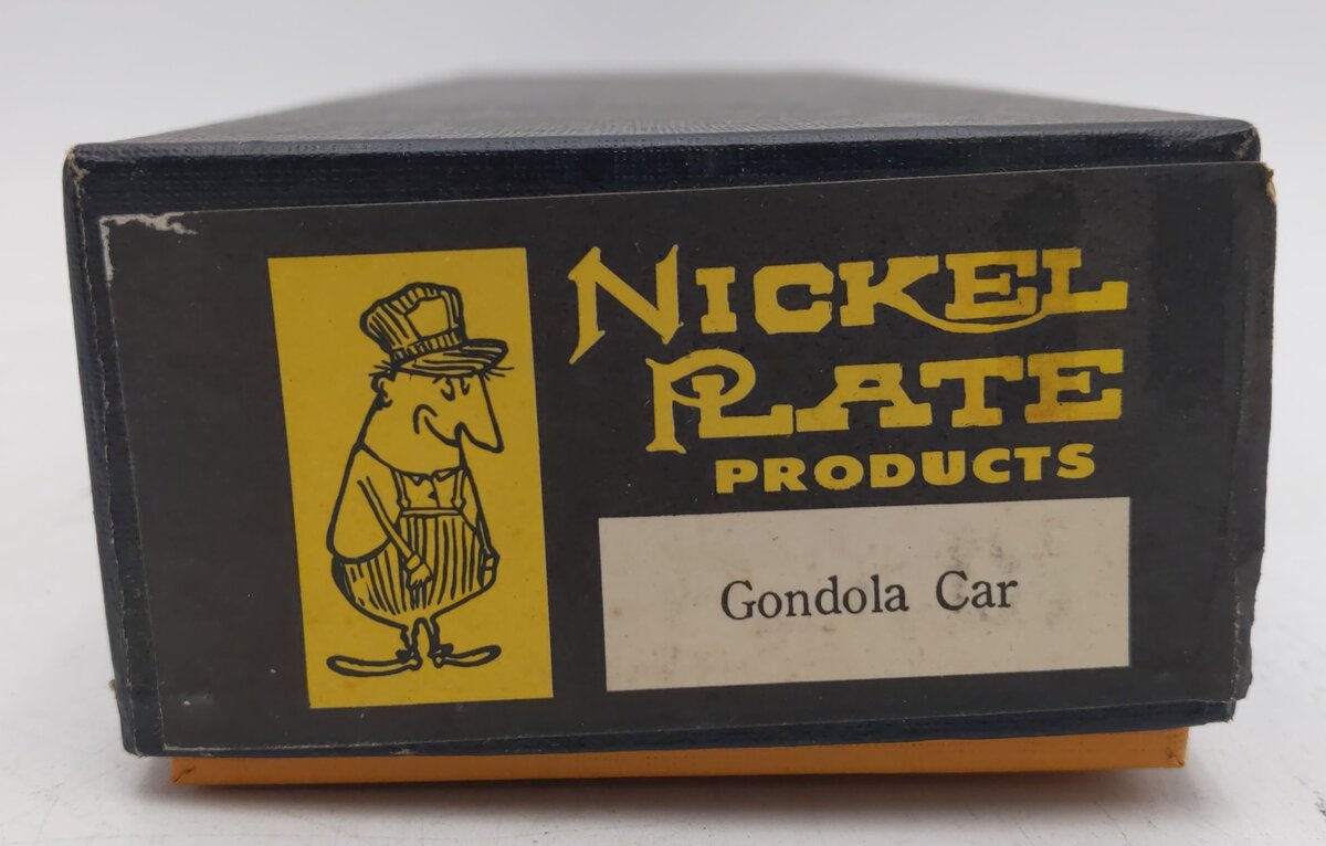 Nickel Plate Products HO Scale BRASS Gondola - Unpainted VG/Box