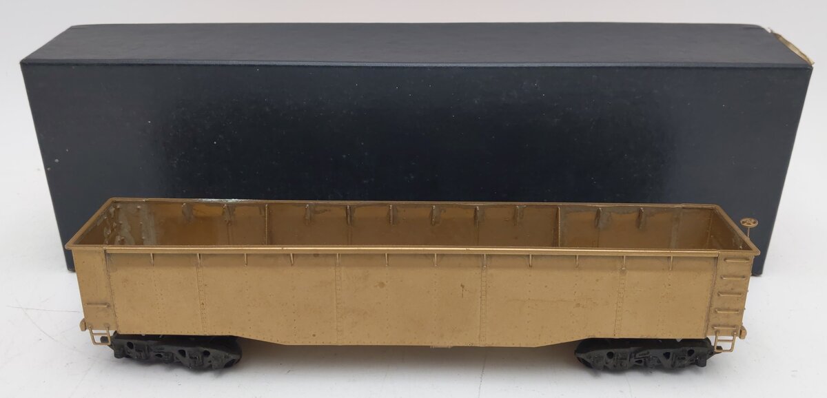 Nickel Plate Products HO Scale BRASS Gondola - Unpainted VG/Box
