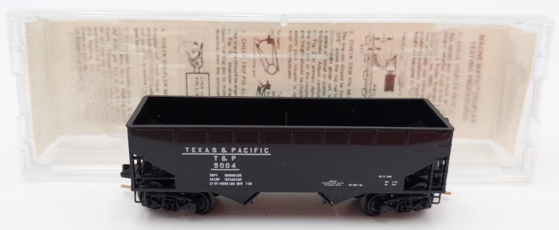 Micro-Trains 05500120 N Texas & Pacific 33' 2-Bay Offset Side Open Hopper #9004 LN/Box