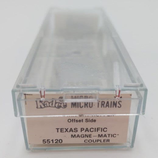 Micro-Trains 05500120 N Texas & Pacific 33' 2-Bay Offset Side Open Hopper #9004 LN/Box