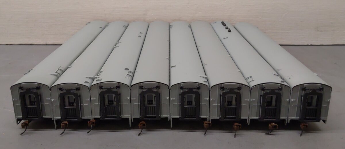 Plastic HO Scale New York Central Passenger Cars [8] EX