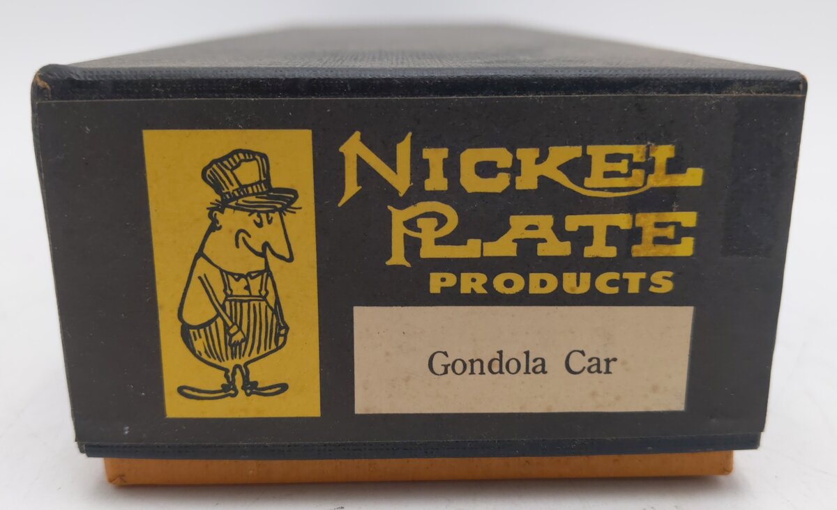 Nickel Plate Products HO Scale BRASS Gondola - Unpainted EX/Box