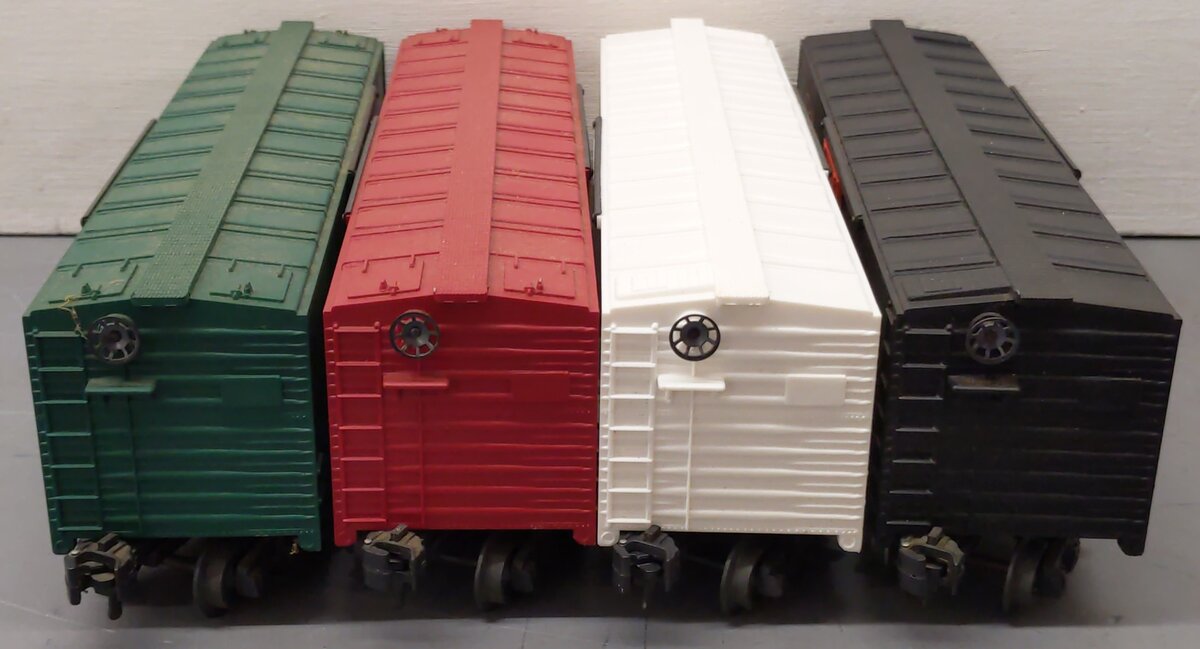 KMT O Gauge Assorted Boxcars 7038, 2190, 50974, 62545 [4] VG