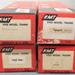 KMT O Gauge Assorted Boxcars 7038, 2190, 50974, 62545 [4] VG