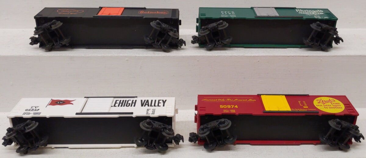 KMT O Gauge Assorted Boxcars 7038, 2190, 50974, 62545 [4] VG
