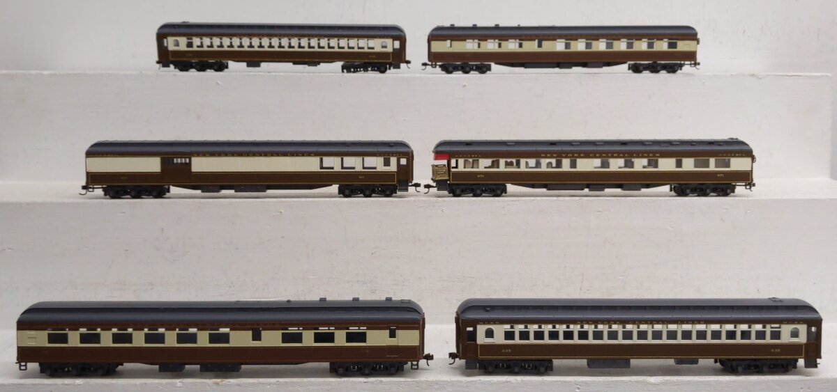 Rivarossi HO Scale New York Central Lines Passenger Cars [6] VG