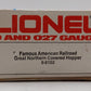 Lionel 6-6102 O Gauge Great Northern 4-Bay Covered Hopper EX/Box